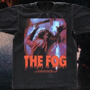 The Fog 1980 Movie Tee, Horror Movie T-Shirt, 80_S Horror, Black Shirt